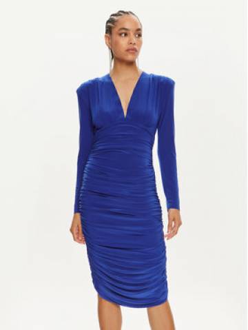 NORMA KAMALI Коктейльна сукня KK1243PLD21805 Голубий Slim Fit NORMA KAMALI Коктейльна сукня KK1243PLD21805 Голубий Slim Fit