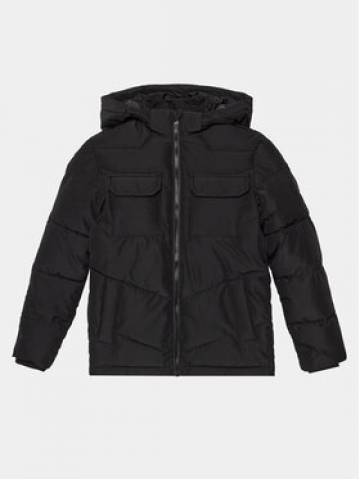 Jack&Jones Junior Пуховик 12236556 Чорний Regular Fit Jack&Jones Junior Пуховик 12236556 Чорний Regular Fit