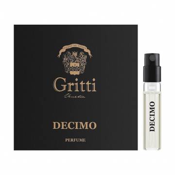 Gritti Decimo Парфюмированная вода мужская, 2 мл (пробник)