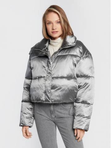 Calvin Klein Пуховик High Shine Metallic K20K204688 Срібний Regular Fit Calvin Klein Пуховик High Shine Metallic K20K204688 Срібний Regular Fit