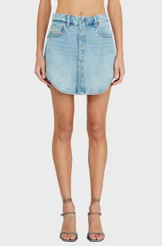 Женская голубая джинсовая юбка DE-ARD Голубой 26 Diesel A17916 0IRAC