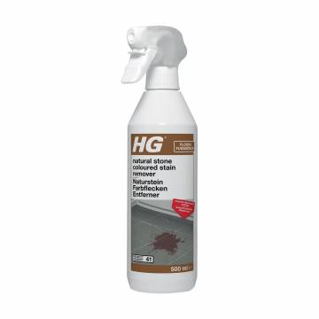 Средство для удаления цветных пятен с мрамора HG Natural Stone Coloured Stain Remover, 500 мл Средство для удаления цветных пятен с мрамора HG Natural Stone Coloured Stain Remover, 500 мл