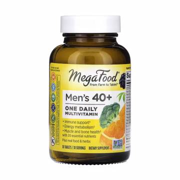 Мультивитамины и минералы для мужчин MegaFood Men Over 40 One Daily, 30 таблеток Мультивитамины и минералы для мужчин MegaFood Men Over 40 One Daily, 30 таблеток