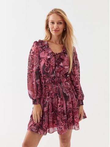 Guess Повсякденна сукня W3YK50 WFJJ2 Бордовий Regular Fit Guess Повсякденна сукня W3YK50 WFJJ2 Бордовий Regular Fit