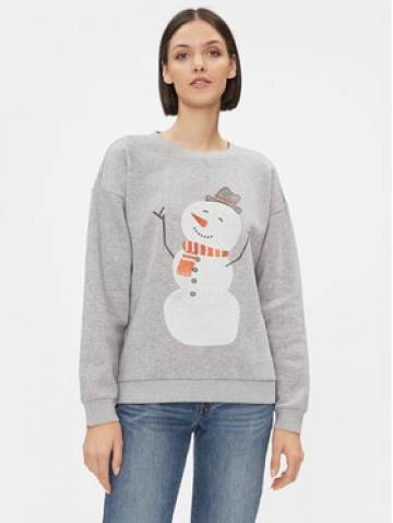 Vila Світшот 14090224 Сірий Relaxed Fit Vila Світшот 14090224 Сірий Relaxed Fit
