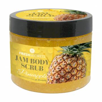 Скраб для тела Madis Fresh Secrets Jam Body Scrub Ананас, 320 мл Скраб для тела Madis Fresh Secrets Jam Body Scrub Ананас, 320 мл