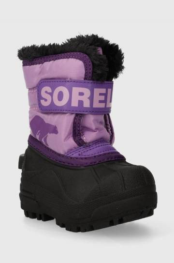 Детские сапоги Sorel SPORTY STREET цвет фиолетовый