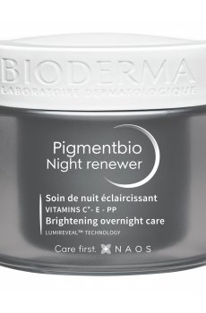 Осветляющий ночной крем для лица Bioderma Pigmentbio Night Renewer Brightening Overnight Care, 50 мл