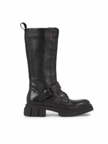 Tommy Hilfiger Чоботи Cool Monochromatic Bikerboot FW0FW07338 Чорний Tommy Hilfiger Чоботи Cool Monochromatic Bikerboot FW0FW07338 Чорний