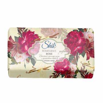 Твердое крем-мыло Shik Renaissance Cream Soap Роза, 125 г Твердое крем-мыло Shik Renaissance Cream Soap Роза, 125 г
