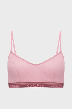 Женский розовый бюстгальтер UNLINED BRALETTE Розовый XL Calvin Klein LV00QF8871