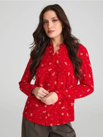 Сорочка різдвяна - червоний Сорочка різдвяна - червоний