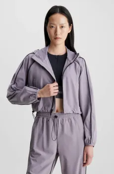 Женская серая ветровка Windjacket Серый XS Calvin Klein 00GWF3O508