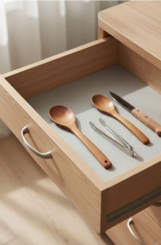 Захисний кухонний килимок - сірий