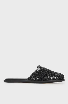 Женские черные мюли CASUAL Черный 37 Tommy Jeans EN0EN02953