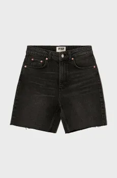 Женские черные джинсовые шорты Черный 34 Tally Weijl SSHDEBLAKEC