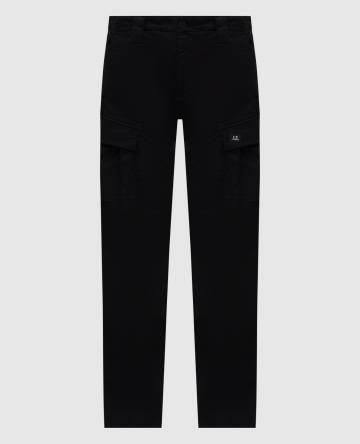 Черный карго с логотипом