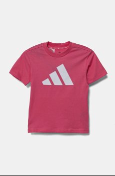 Детская хлопковая футболка adidas
