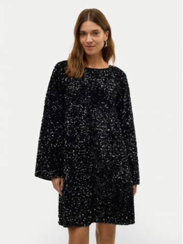Vero Moda Коктейльна сукня Etta 10317153 Чорний Relaxed Fit Vero Moda Коктейльна сукня Etta 10317153 Чорний Relaxed Fit