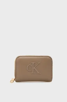 Женский бежевый кошелек MEDIUM Бежевый ONESIZE Calvin Klein LV04F1154G