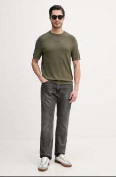 Футболка с шелком BOSS Green BOSS X PORSCHE