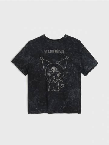 Футболка Kuromi - чорний Футболка Kuromi - чорний