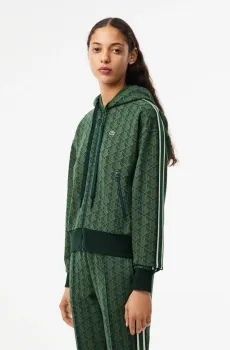 Женская зеленая толстовка Зеленый 34 Lacoste SF7606ICL