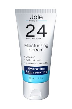 Увлажняющий крем для лица Jole 24h Moisturizing Cream с гиалуроновой кислотой и комплексом керамидов, 50 мл