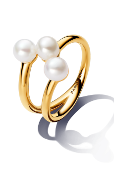 Каблучка "Три перлини"