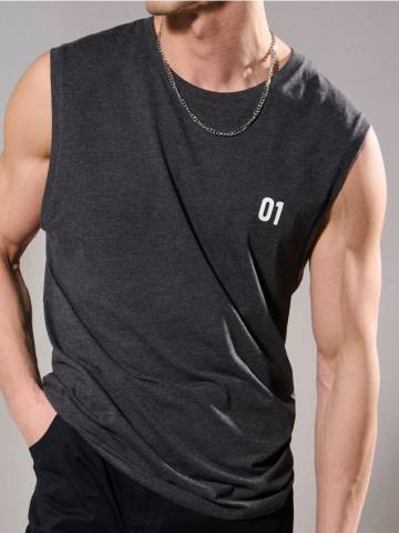 Майка - темно-сірий