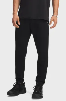 Мужские черные спортивные брюки Flex Fleece Tapered Pant Черный S Under Armour 6015043-008