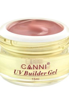 Конструирующий гель для наращивания ногтей Canni UV Builder Gel 302 Thing Pink, 15 мл