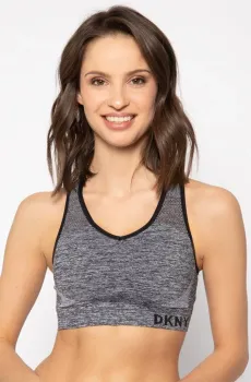 Женский серый топ Серый L DKNY DP8T5945