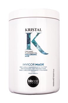 Маска BBcos Kristal Invigor Mask для повреждённых волос, 1 л