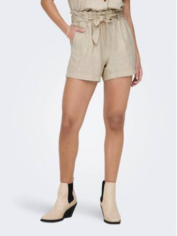 JDY Шорти з тканини Say 15225921 Бежевий Regular Fit JDY Шорти з тканини Say 15225921 Бежевий Regular Fit