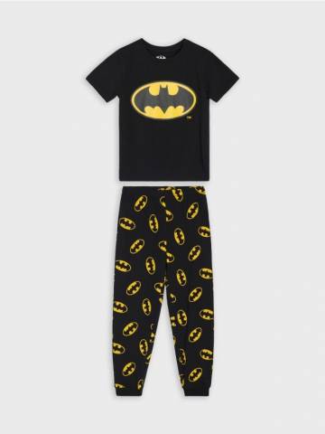 Двокомплектна бавовняна піжама Batman - чорний Двокомплектна бавовняна піжама Batman - чорний