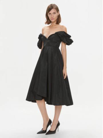 Pinko Коктейльна сукня Sorgente 101972 Y3LE Чорний Regular Fit Pinko Коктейльна сукня Sorgente 101972 Y3LE Чорний Regular Fit
