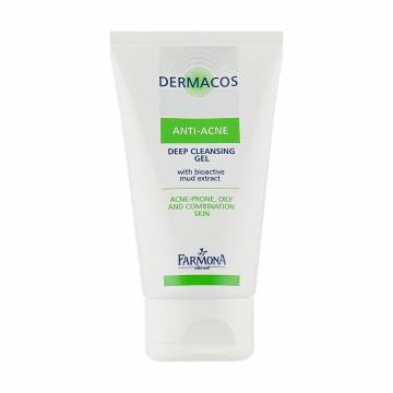 Гель для умывания Farmona Dermacos Anti-Acne глубоко очищающий, 150 мл Гель для умывания Farmona Dermacos Anti-Acne глубоко очищающий, 150 мл