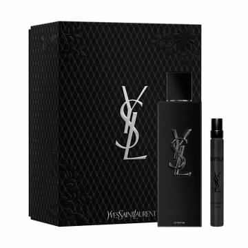 Парфюмированный набор мужской Yves Saint Laurent MYSLF Le Parfum (духи, 100 мл + духи, 10 мл) Парфюмированный набор мужской Yves Saint Laurent MYSLF Le Parfum (духи, 100 мл + духи, 10 мл)