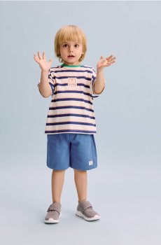 Reserved - Шорти-бермуди - синій - 715HN-55X