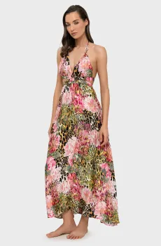 Женский сарафан с узором Разноцветный M MARC&ANDRE LD25-10-2522