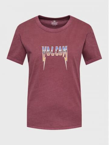 Volcom Футболка Truly Ringer B3512307 Бордовий Regular Fit Volcom Футболка Truly Ringer B3512307 Бордовий Regular Fit