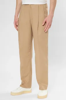 Мужские бежевые брюки Бежевый XL HUGO 50553211;269