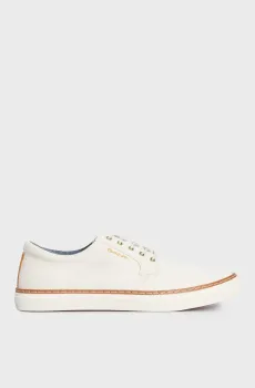 Мужские белые сникерcы Prepville Белый 44 Gant 26638802