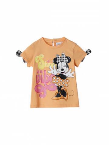 Original Marines Футболка Myszka Minnie DDPV1081NF Оранжевий Regular Fit Original Marines Футболка Myszka Minnie DDPV1081NF Оранжевий Regular Fit