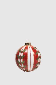 Красная елка с глитером