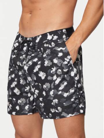 Calvin Klein Swimwear Шорти для плавання KM0KM01162 Чорний Regular Fit Calvin Klein Swimwear Шорти для плавання KM0KM01162 Чорний Regular Fit