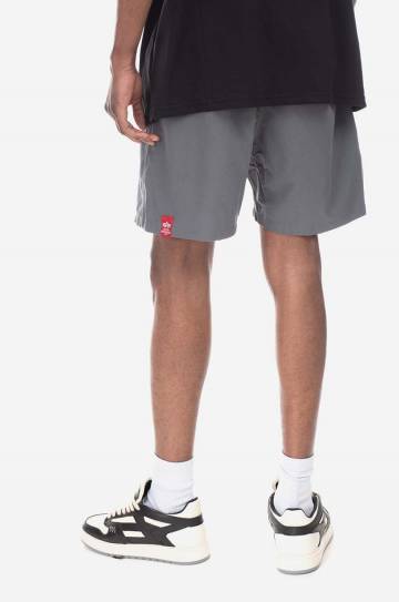 Купальные шорты Alpha Industries цвет серый 106810.136-grey Купальные шорты Alpha Industries цвет серый 106810.136-grey