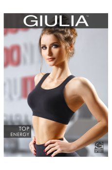 Спортивный бесшовный топ женский Giulia Top Energy, Green Ash, L/XL