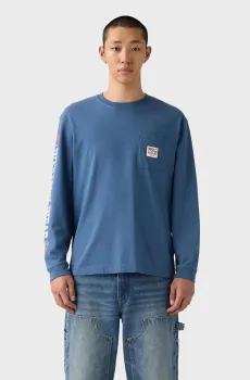 Мужской синий лонгслив Levis® x Toy Story Синий M Levi’s® 0034Q;0000